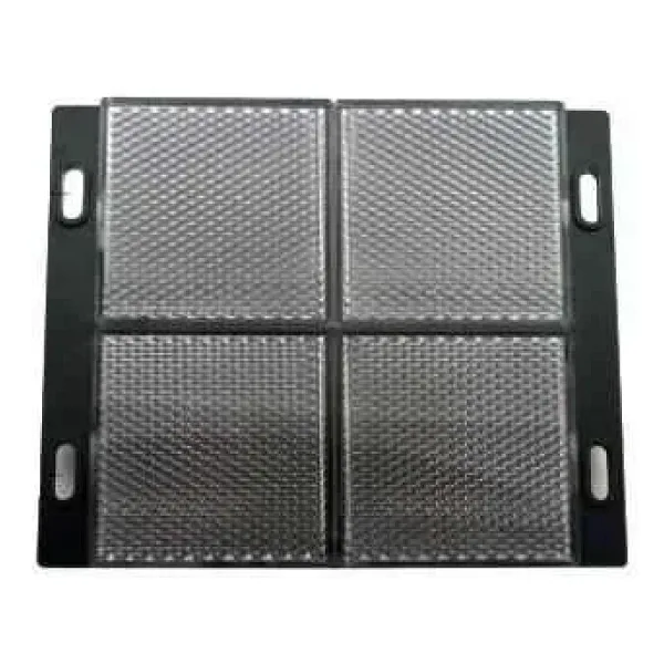 100x100mm Reflektör / Mesafe Sensörleri Uyumlu - Siyah