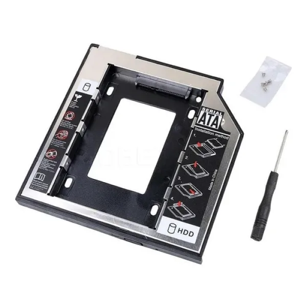 4716 9.5Mm Sata Hdd Harddisk Caddy Kızak Kutu Laptop Ssd Notebook İkinci Hdd Takma