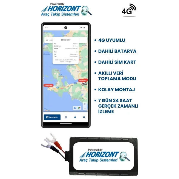 4g Horizont Araç Takip Sistemleri ve Multitracker Gps Takip Cihazı