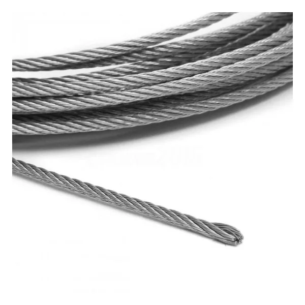 adelinspor 6 Mm Çelik Halat Galvanizli 50 M