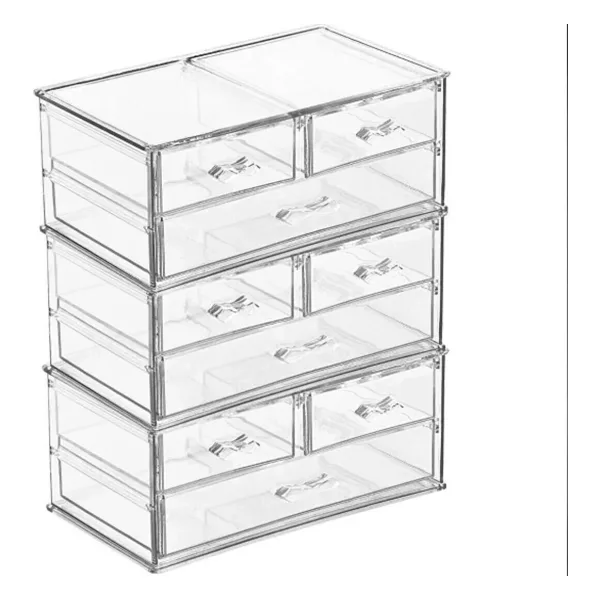 AHİR TİCARET 6 Katlı 9 Çekmeceli Organizer 24x14x30 cm