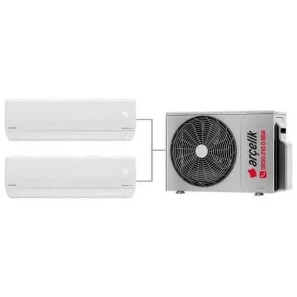 Arçelik Multi Sistem ZM18103-1212 12+12 18000 BTU 2+1 Inverter Duvar Tipi Klima