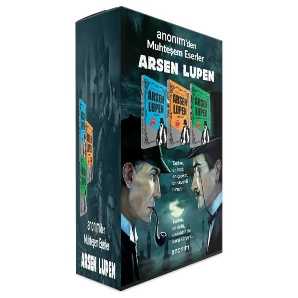 Arsen Lupen 3 Kitap Set - Maurice Leblanc