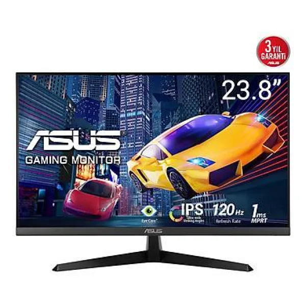 Asus VY249HGR 23.8" 1 ms Full HD IPS 120 Hz OC Oyuncu Monitörü