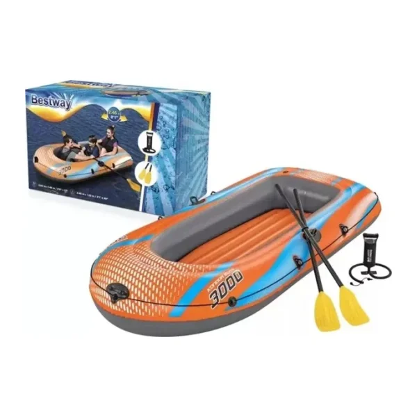 Bestway Kondor Elite 3000 61145 246x122 cm 2+1 Kişilik Şişme Bot Seti