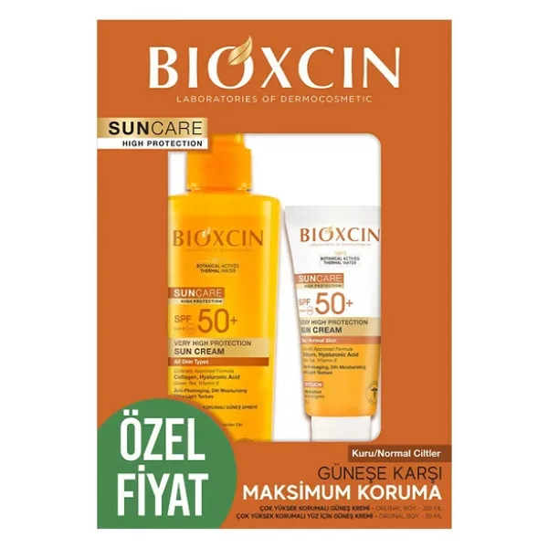 Bioxcin Güneşe Karşı Maksimum Koruma Seti Kuru/Normal Ciltler