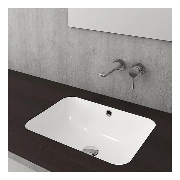 Bocchi Scala 1006-001-0125 55 cm Parlak Beyaz Tezgah Altı Lavabo