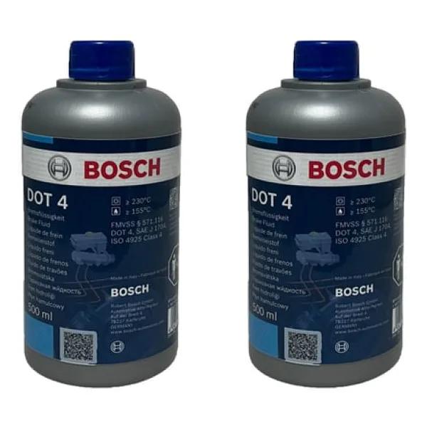Bosch Dot-4 Fren Yagi 500 Ml. 2 Adet