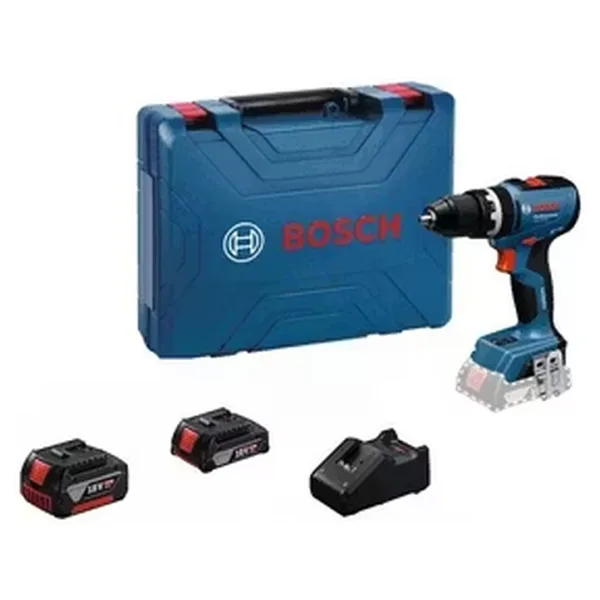Bosch GSB 18V-65 Çift Akülü 2 Ah Darbeli Matkap