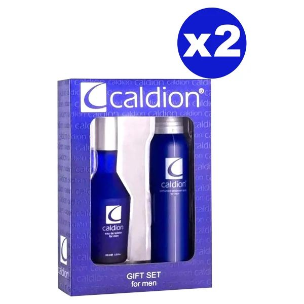 Caldion Classic Erkek Parfüm Seti, 2 Adet ( 2 X Parfüm Edt 50 ml 2 Adet Deodorant 150 ml )