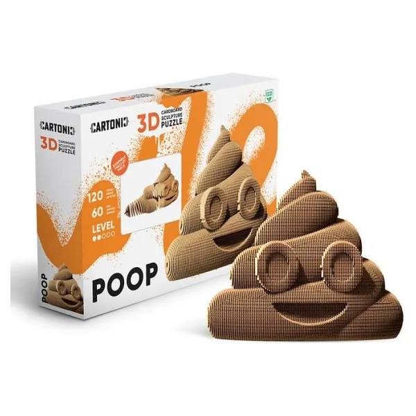 Cartonic Poop 3D Puzzle