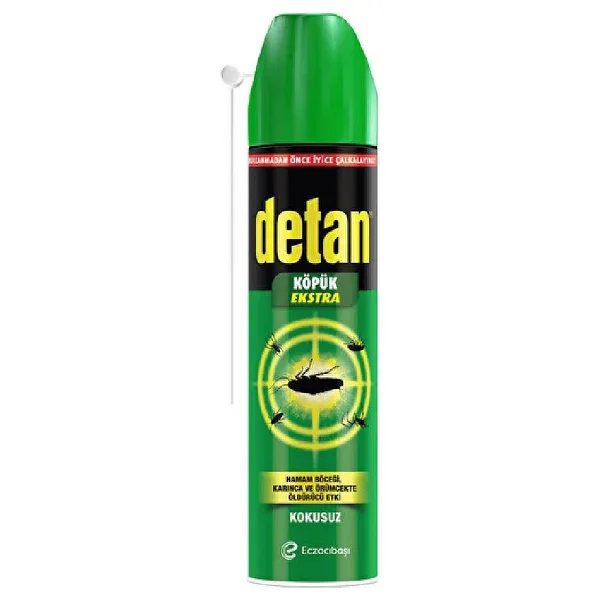 Detan Böcekkıran Köpük Aerosol 275 Ml X 2 Adet