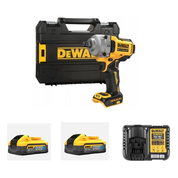 Dewalt DCF891H2T Çift Akülü 5 Ah Somun Sıkma Makinesi