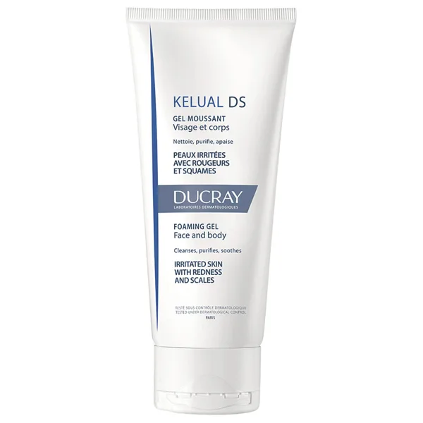 Ducray Kelual DS Gel Moussant 200 ml Yüz Temizleme Jeli