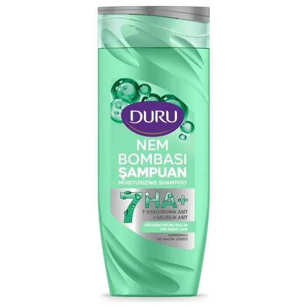 Duru Nem Bombası Arındırıcı & Hacim Verici 400 ml Şampuan