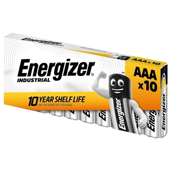 Energizer Industrial AAA Alkalin İnce Kalem Pil (10 adet)