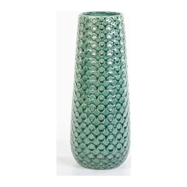 Euro Flora Motifli Seramik Vazo 15 x 39 cm