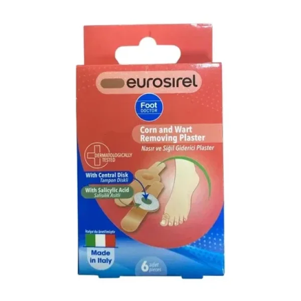 Foot Doctor Eurosırel Salisilik Asitli Nasır Ve Siğil Giderici Plaster 6 Adet