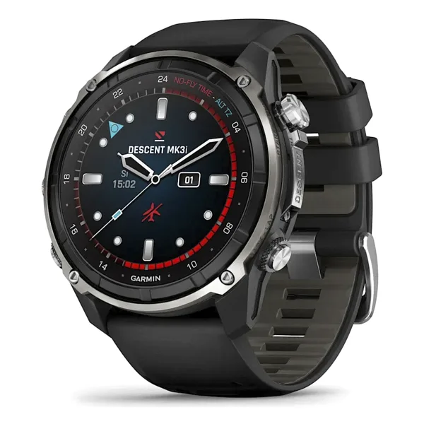 Garmin Descent MK3I 51mm Silikon Kordon Akıllı Saat