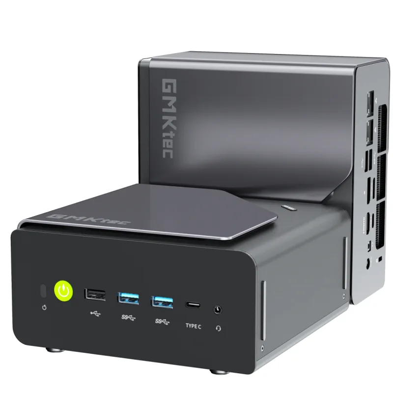 Gmktec K12 AMD Ryzen7 H 255 İşlemci, 32gb DDR5 5600mhz RAM, 1tb SSD, Oculink, 2x2.5g Win 11 Pro Mini PC