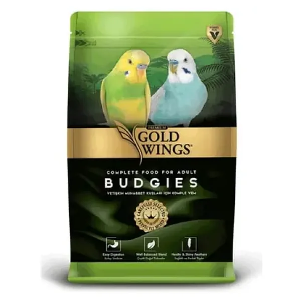 Gold Wings Premium 1 kg Muhabbet Kuş Yemi