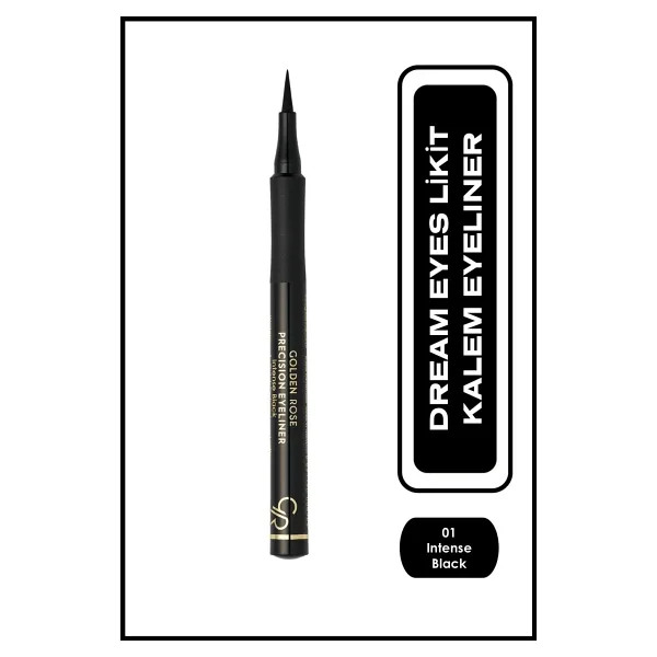Golden Rose Precision Liner Black Eyeliner