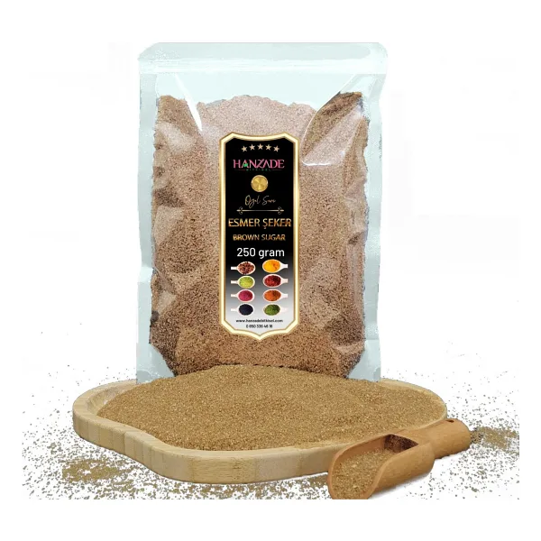 Hanzade Bitkisel Esmer Toz Şeker 250 gr