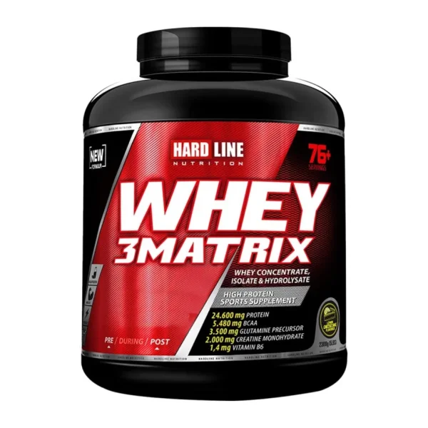 Hardline Nutrition 3 Matrix 2300 gr Limon Cheesecake Aromalı Whey Protein Tozu