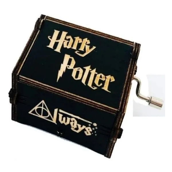 Harry Potter Ahşap Çevirmeli Müzik Kutusu