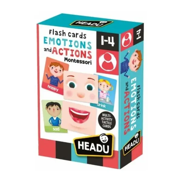 Headu Flashcards Emotions And Actions (1-4 Yaş)