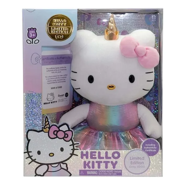 Hello Kitty Unicorn Kostümlü Peluş 24355