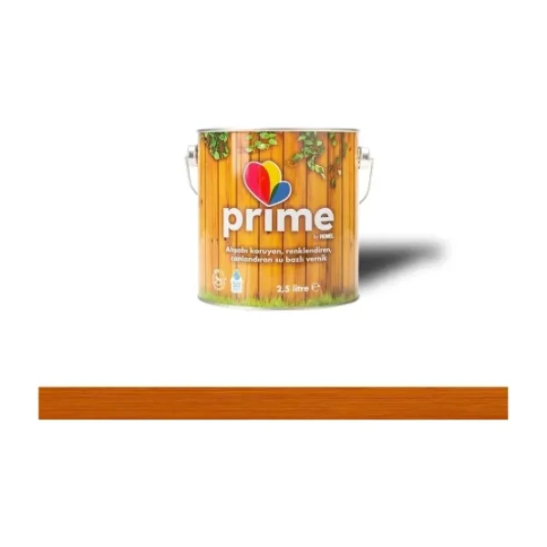 Hemel Prime Su Bazlı Vernik Tik 2.5 Litre - 2.5 lt