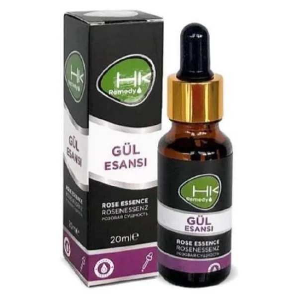 HK Remedy Gül Esansı Yağı 20 ml