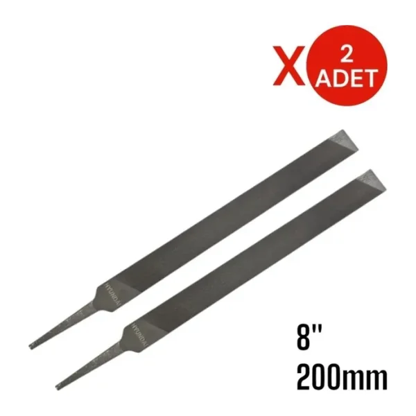 Hyundai Yassı Eğe 8'' 200Mm