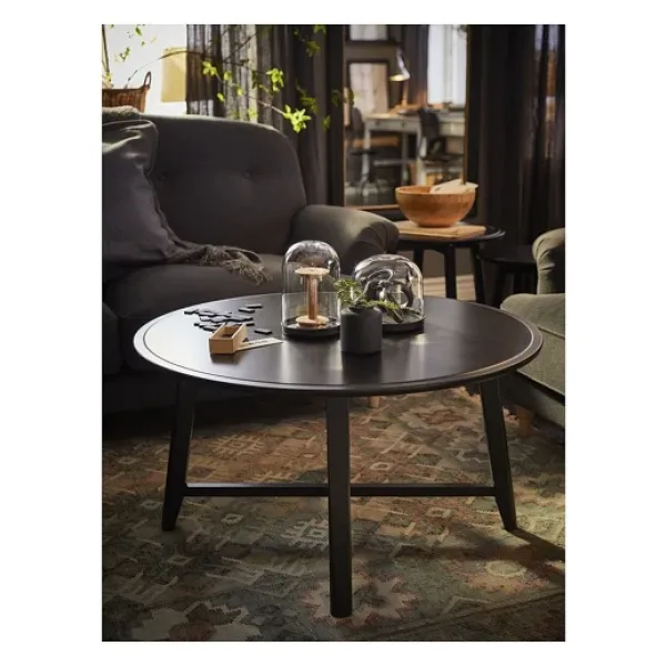 Ikea Orta Sehpa, Kayın Ağacı, Yükseklik: 48 Cm Çap: 90 Cm