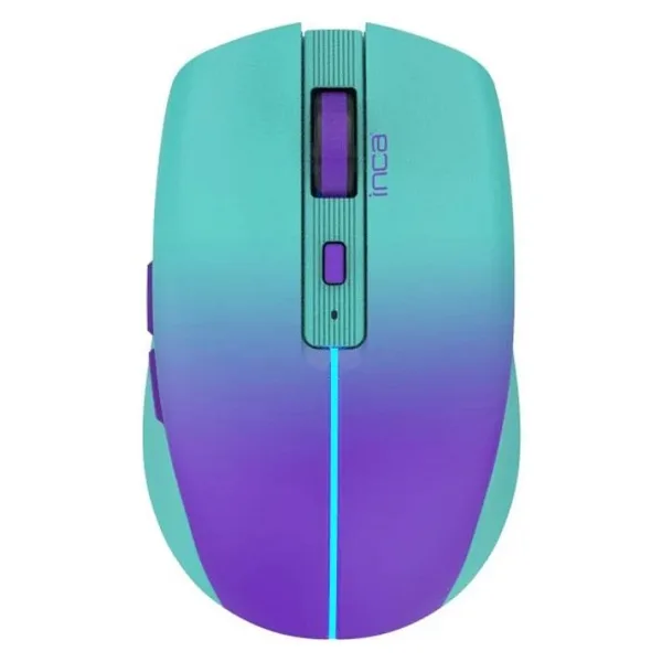Inca IWM-511RM Mavi Şarjlı Sessiz Optik Kablosuz Mouse