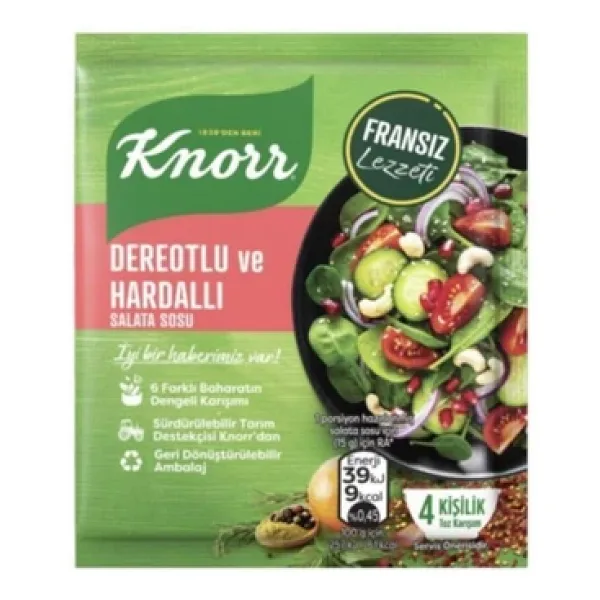 Knorr Dereotlu & Hardallı Salata Sosu 50 gr