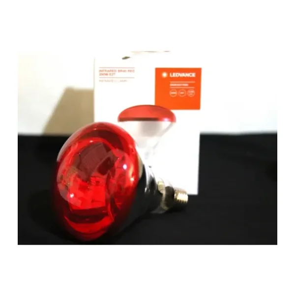 Ledvance 250W Br40 Infrared Isıtıcı Ampul E27 Kırmızı