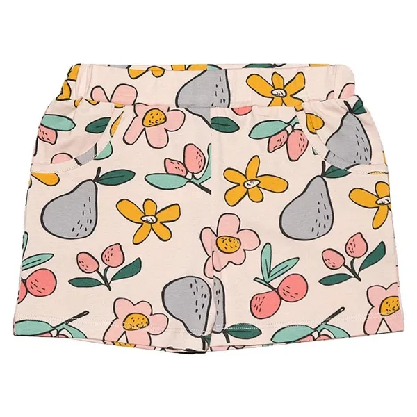 LOVETTI Cute Sketchbook Kız Çocuk Cepli Desenli Şort