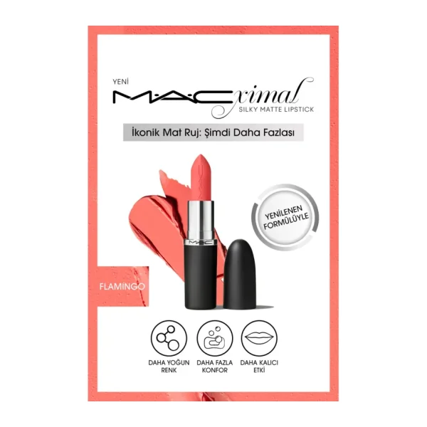 M.A.C Macximal Silky Matte Flamingo Stick Ruj