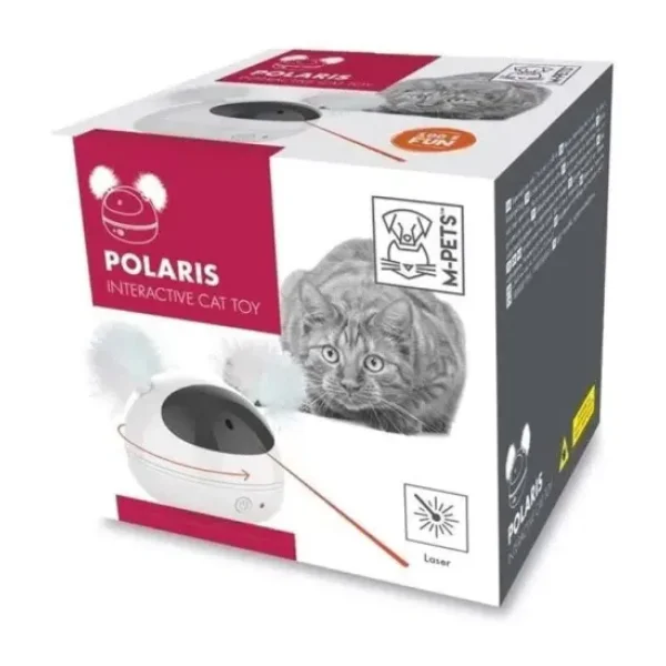M-Pets Polaris İnteraktif Beyaz Kedi Oyuncağı
