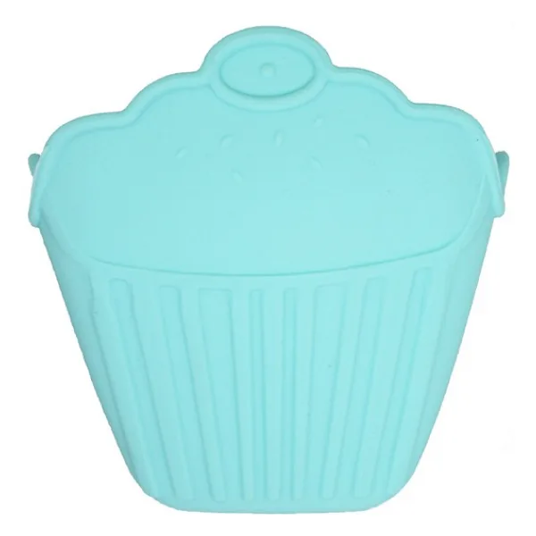 Mien Cupcake Silikon Fırın Eldiveni - Turkuaz