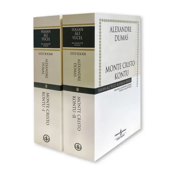 Monte Cristo Kontu 2 Kitap Takım Hasan Ali Yücel Klasikleri - Alexandre Dumas