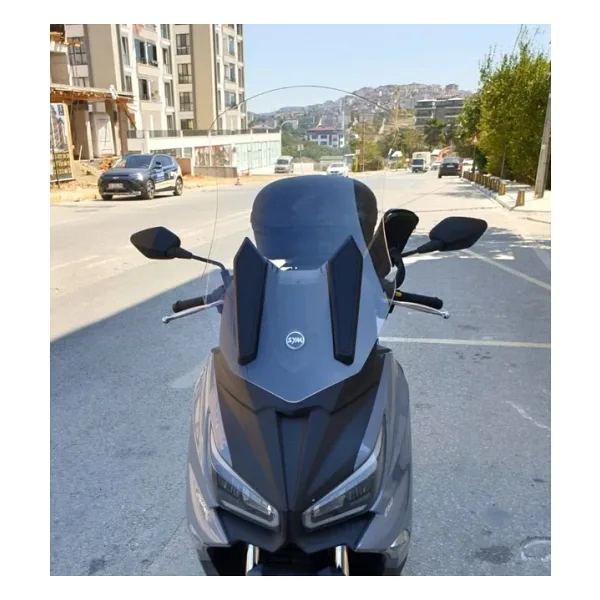 Motocam Sym Joymax Z Plus Ön Cam 2023-2026 Model 70Cm Şeffaf Renkli 4Mm