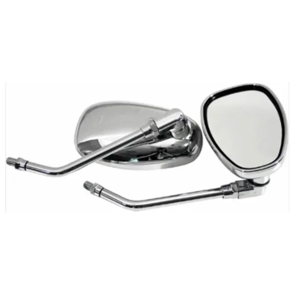 Mototurko AYNA TAKIMI 10 MM - OVAL - NIKELAJ - KROM MOTORSIKLET CUB - CG UYUMLU