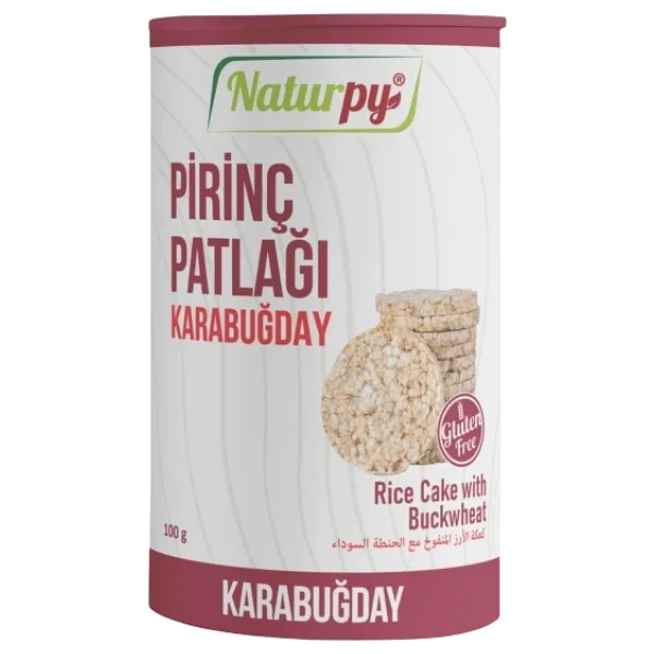 Naturpy Glutensiz Kinoa Ve Karabuğdaylı Pirinç Patlağı 100 gr