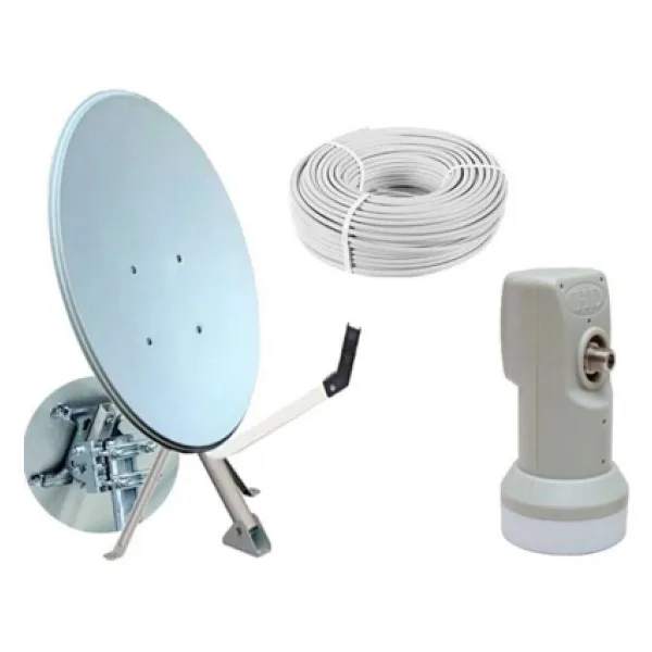 NEXT NEXTSTAR Next 85 Cm Çanak Anten Tekli Lnb 20 Metre Kablo