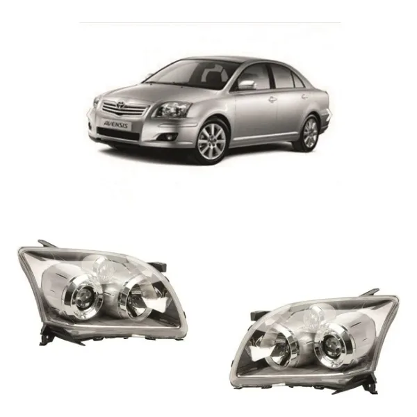 Ns Nilser Auto Parts Toyota Avensis Sağ-Sol Far Lambası Takımı Xenonlu Tip 2006-2009