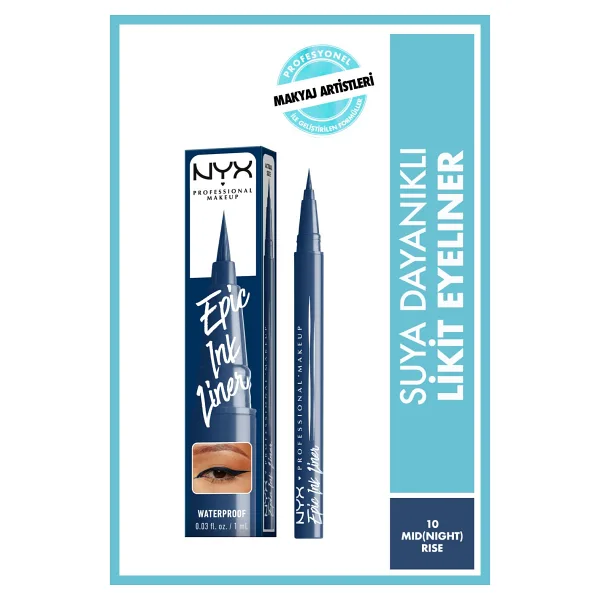 NYX Professional Makeup Epic Ink Liner Matte Waterproof Eyeliner