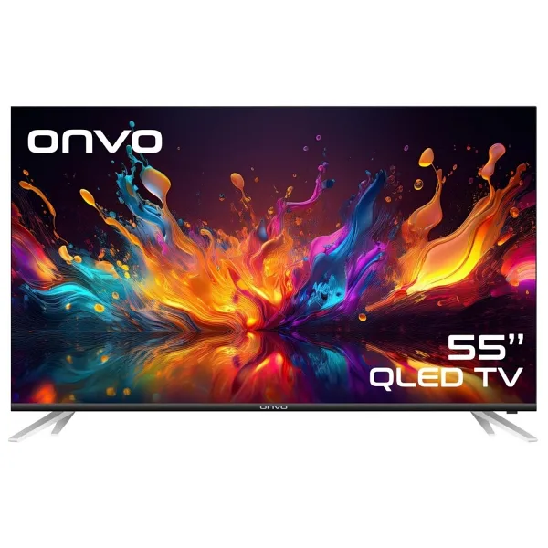 Onvo 55OVF5000AQ Frameless 4K Ultra HD 55" 140 Ekran Uydu Alıcılı Google Smart QLED TV